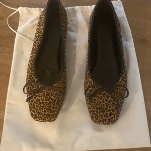 M. Gemi leopard print flats